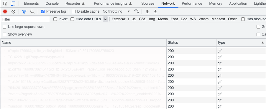 viewing pixels in the browser